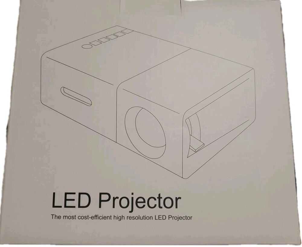 LED Mini Projector High Resolution 320x240 Portable Home Theater Video Device